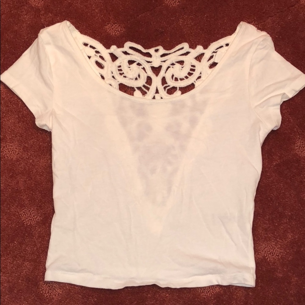 Cut Out Crop Top